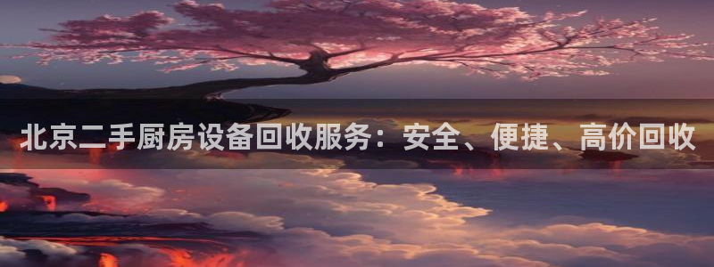 尊龙 ag：北京二手厨房设备回收服务：安全、便捷、高价回收