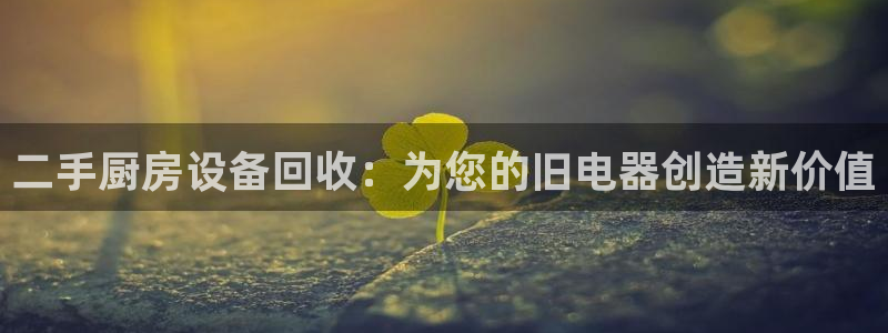 尊龙登录地址：二手厨房设备回收：为您的旧电器创造新价值